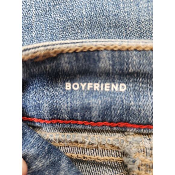 Tommy Hilfiger Size 2 Boyfriend Jeans With Side Stripes - Picture 6 of 10